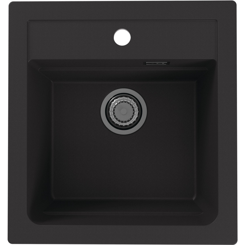 Alveus Granitový dřez Atrox 20, černá, 47 x 50 cm