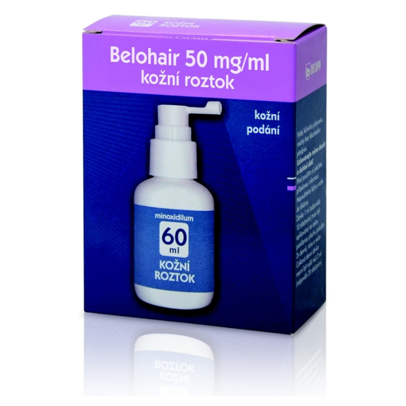 BELOHAIR 50MG/ML Kožní roztok 1X60ML