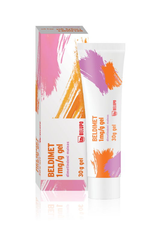 BELDIMET 1mg/g gel 30 g