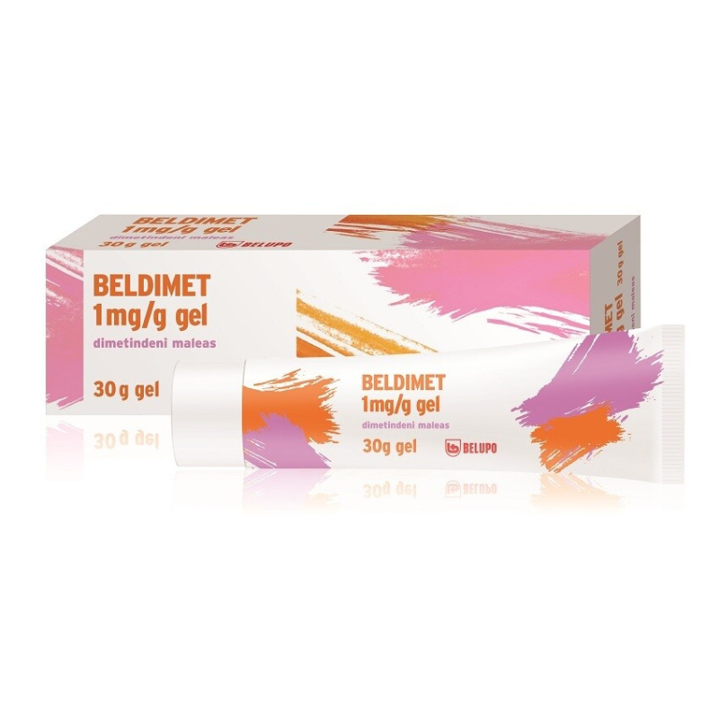 BELDIMET 1mg/g gel 30 g