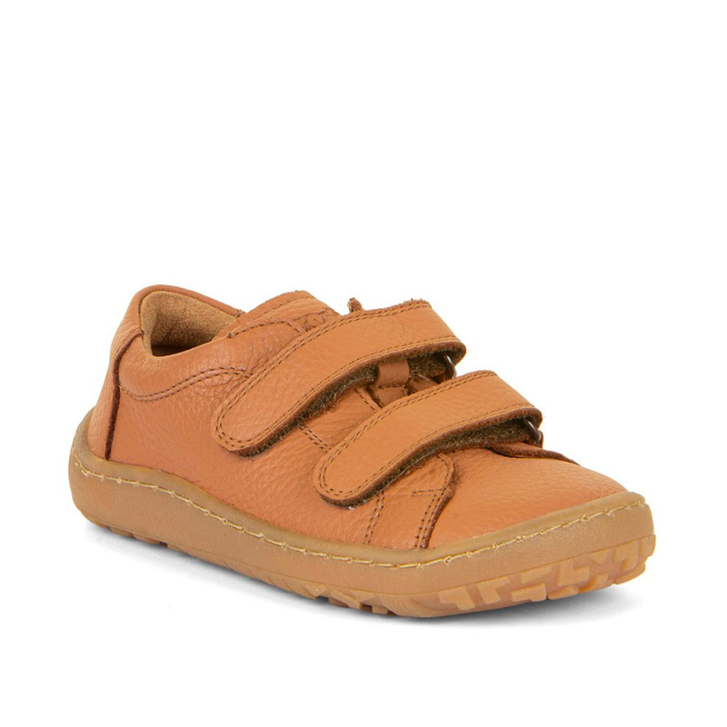 Dětské barefoot tenisky BASE Cognac Froddo G3130240-2 hnědá - 26
