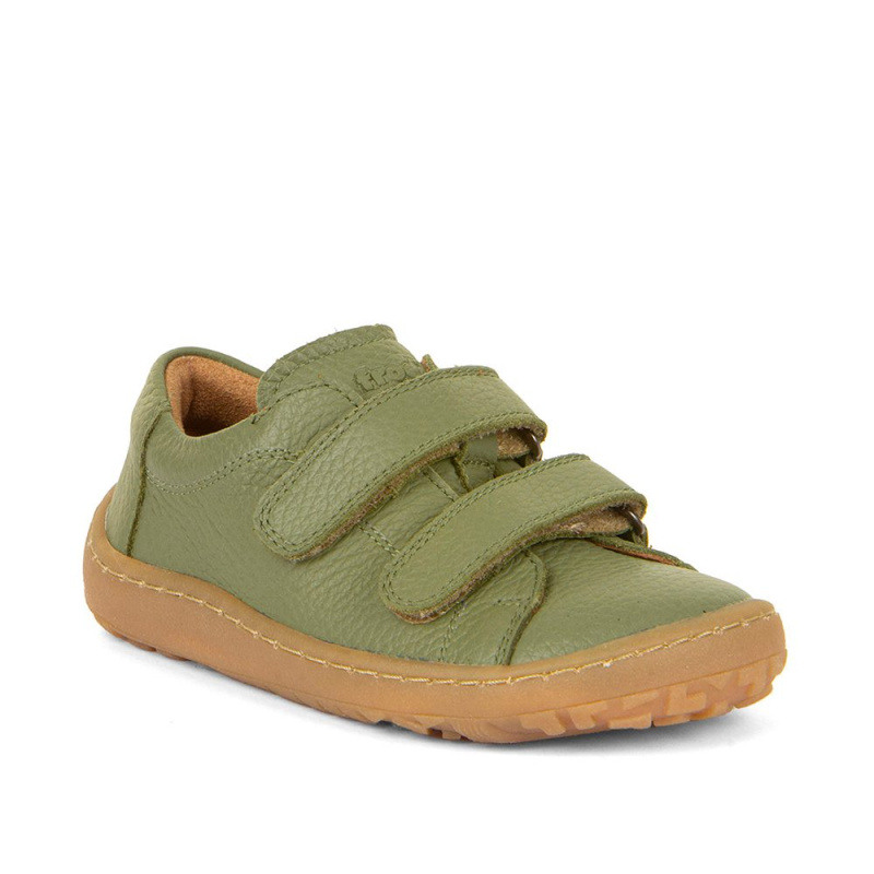 Chlapecké barefoot tenisky BASE Olive Froddo G3130240-3 olivová - 27