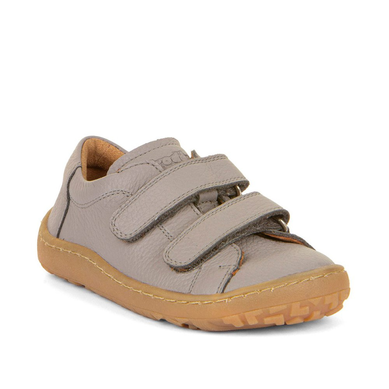 Chlapecké barefoot tenisky BASE Light Grey Froddo G3130240-4 šedá - 33