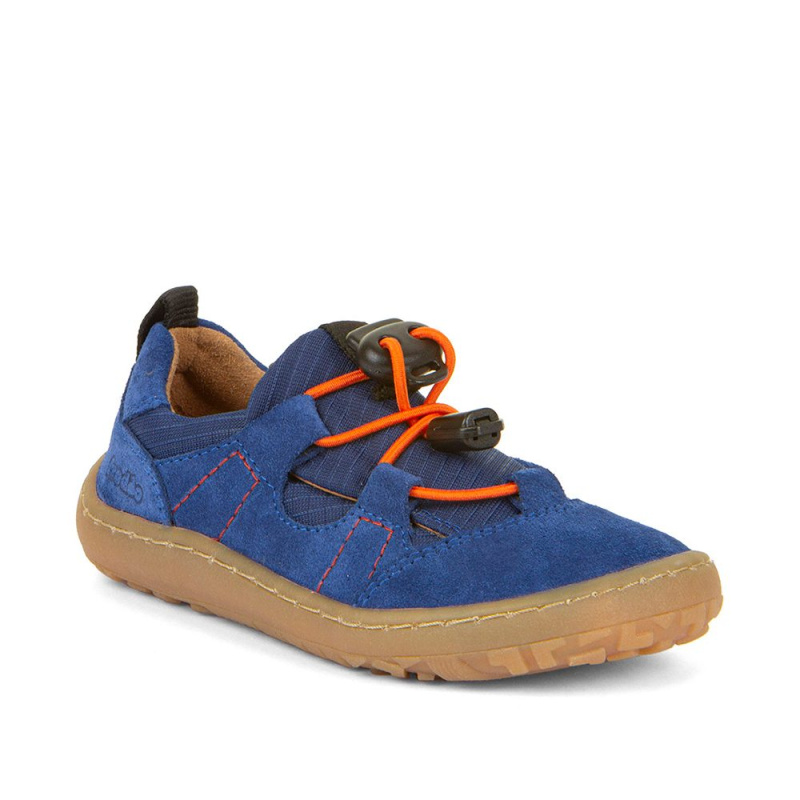 Chlapecké barefoot tenisky TRACK Blue Electric Froddo G3130243 modrá - 33