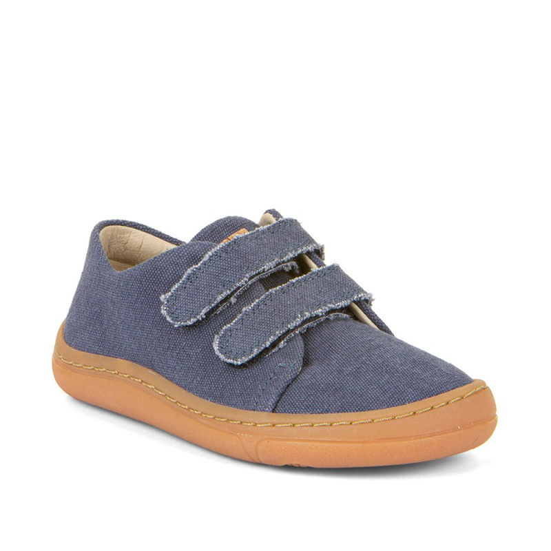 Dětské barefoot tenisky VEGAN Blue Froddo G3130248 modrá - 33