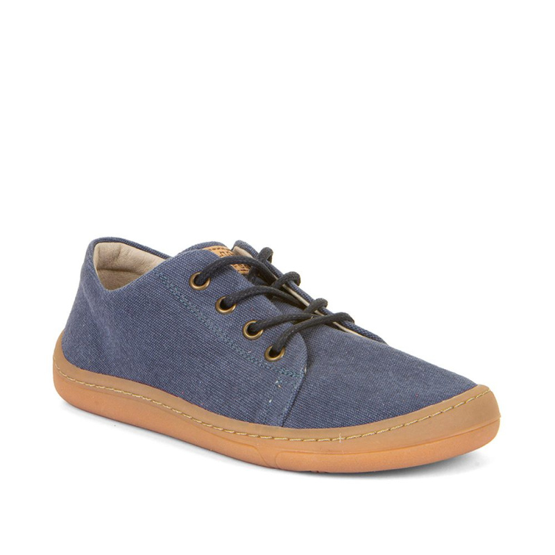 Chlapecké barefoot tenisky VEGAN LACES Blue Froddo G3130249 modrá - 36