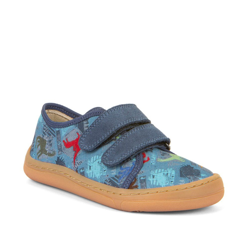 Chlapecké barefoot tenisky CANVAS Dark Denim Froddo G1700379-19 tmavě modrá - 29