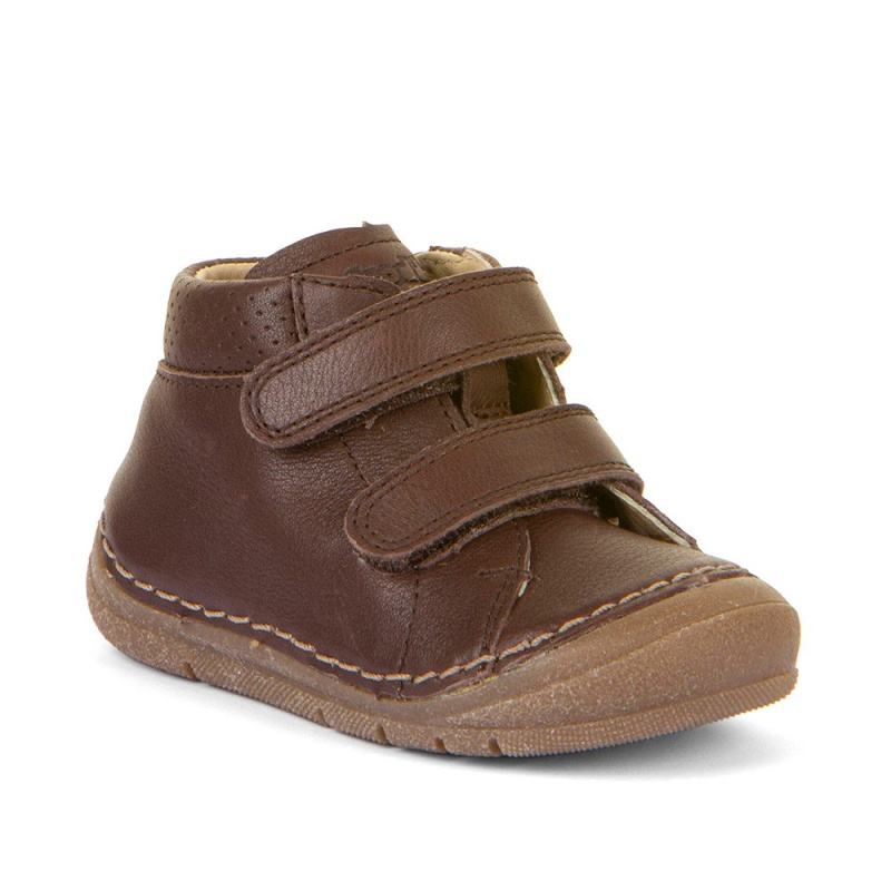 Chlapecká kotníková obuv PAIX UP Dark brown, Froddo, G2130332-3, tmavě hnědá - 26