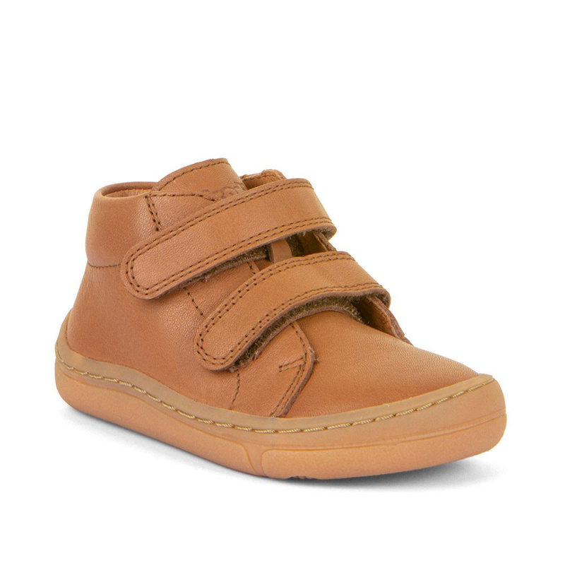 Dětské barefoot tenisky FIRST STEP Cognac Froddo G2130342-10 hnědá - 34