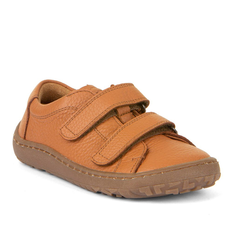 Dětské barefoot tenisky BASE Cognac Froddo G3130256-1 - hnědá - 30