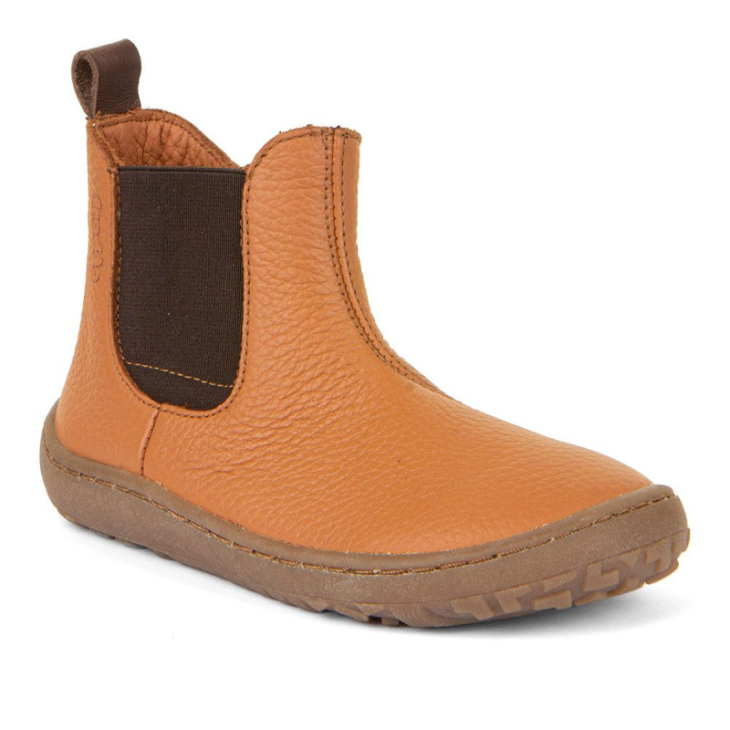 Dětské barefoot boty CHELYS Cognac Froddo G3160237-1 - hnědá - 26