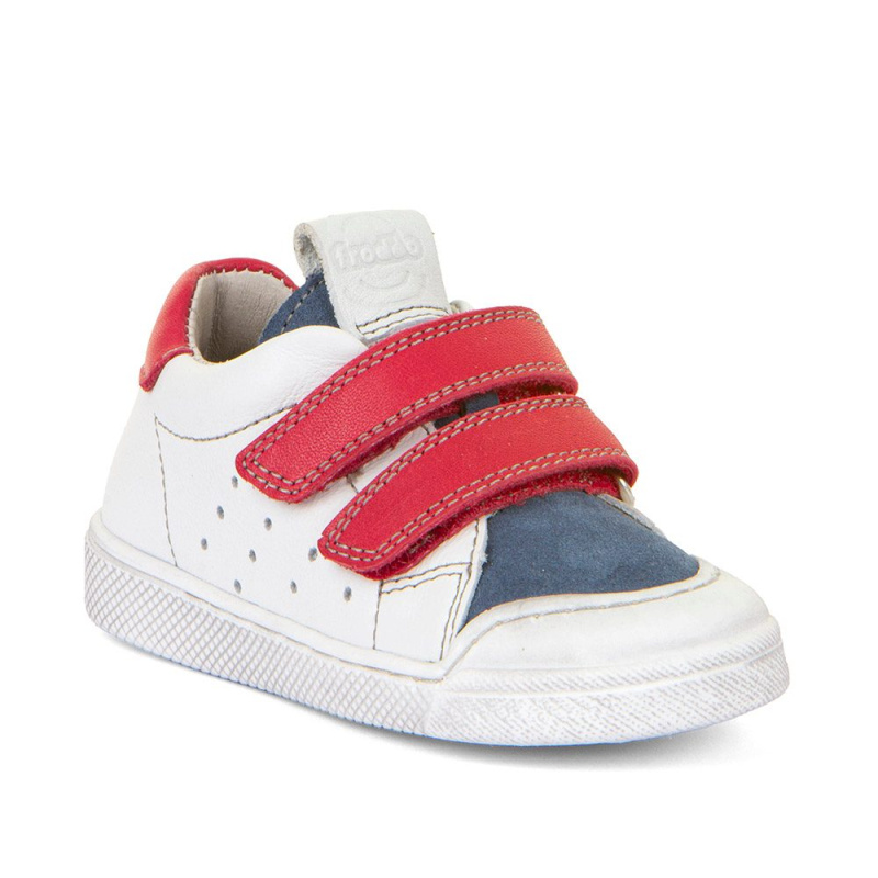 Dětské tenisky ROSARIO White/Red Froddo G2130316-39 bílá - 28