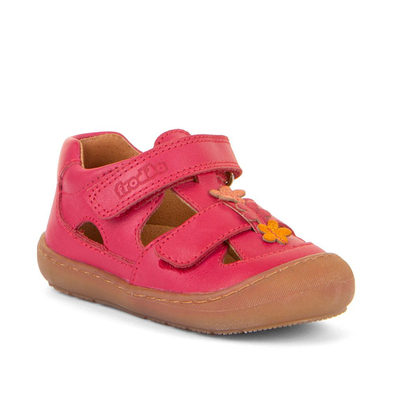 Dívčí sandály OLLIE G Kitty Red Froddo G2150187-8 červená - 26