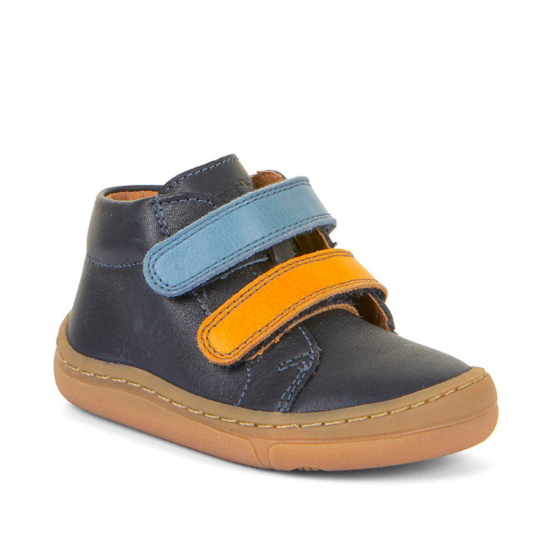 Chlapecké barefoot tenisky FIRST STEP Blue/Denim Froddo G2130342-18 modrá - 33