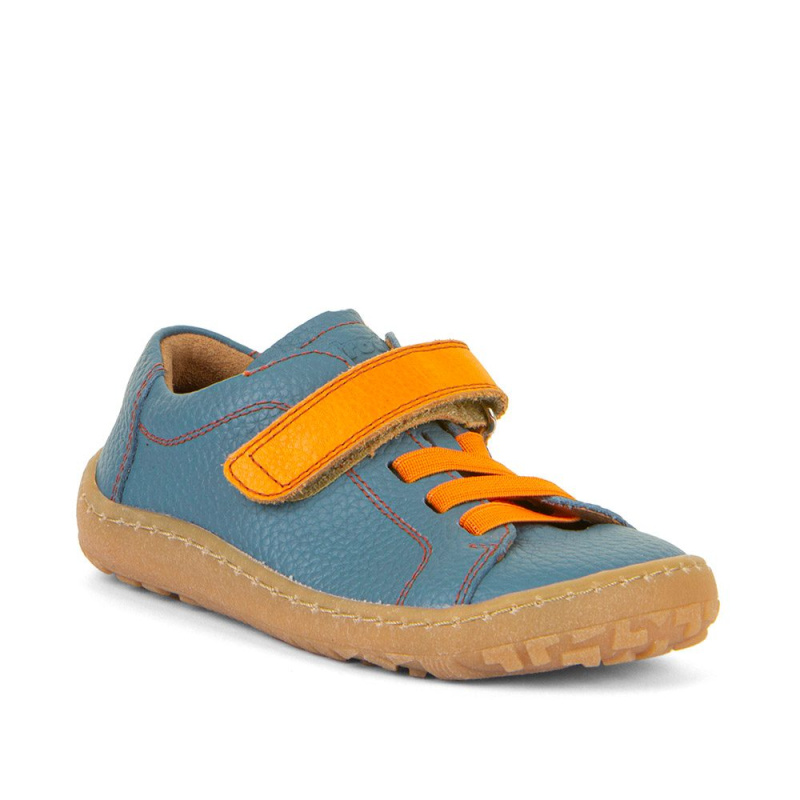Chlapecké barefoot tenisky ELASTIC Jeans Froddo G3130241-11 modrá - 35