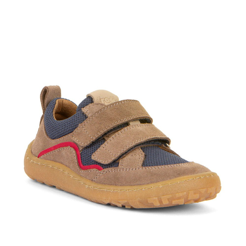 Dětské barefoot tenisky BASE Beige Froddo G3130260-17 béžová - 26