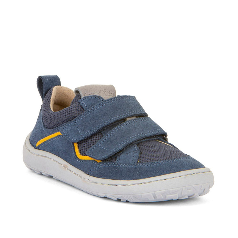 Chlapecké barefoot tenisky BASE Denim Froddo G3130260-6 modrá - 24