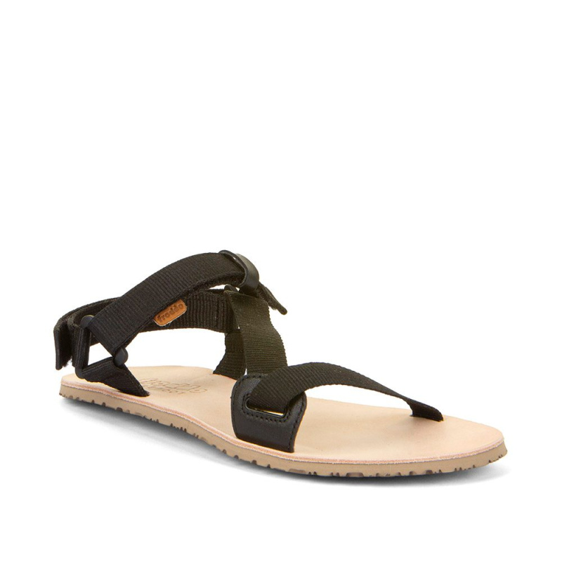 Dívčí barefoot sandály FLEXY STRAPS Black Froddo G3150284 černá - 39