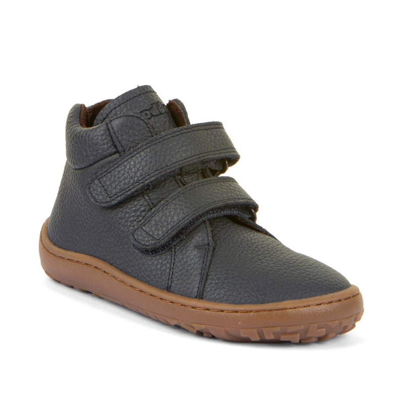 Chlapecké kotníkové barefoot boty AUTUMN Dark Blue Froddo G3110263 - 31