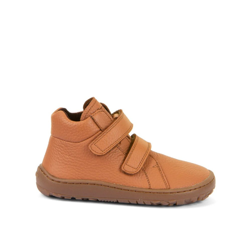 Dětské kotníkové barefoot boty AUTUMN Cognac Froddo G3110263-2 - 34