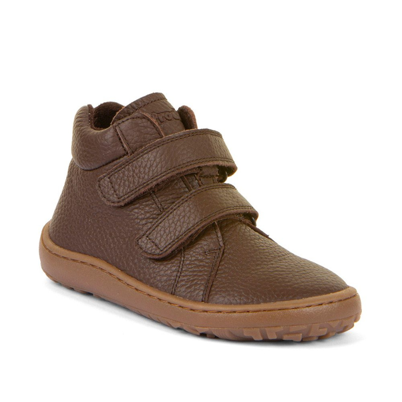 Dětské kotníkové barefoot boty AUTUMN Brown Froddo G3110263-9 - 26