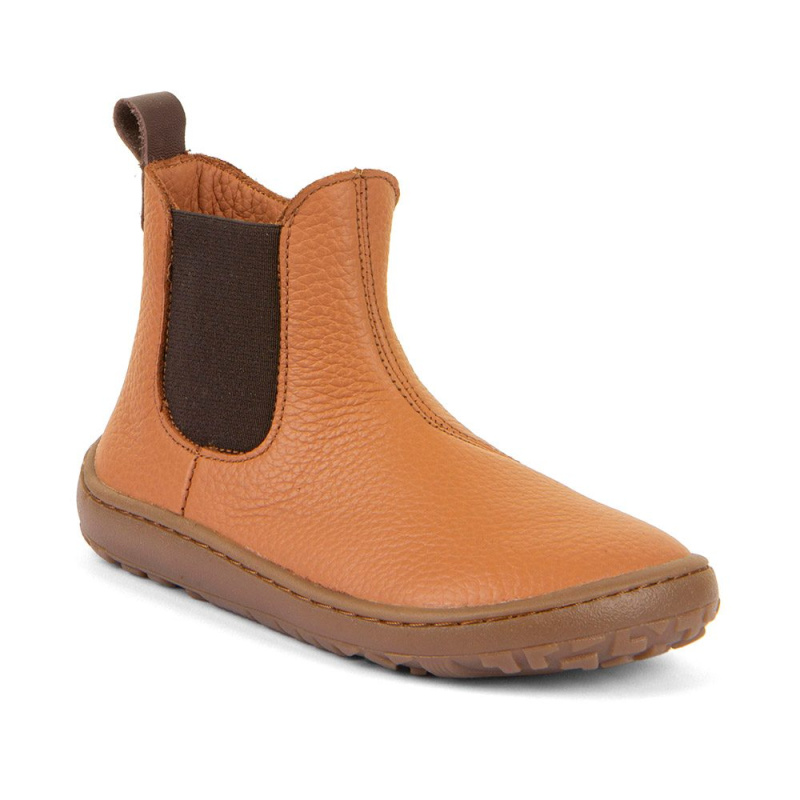 Dětské barefoot boty CHELYS Cognac Froddo G3160245-1 - 36