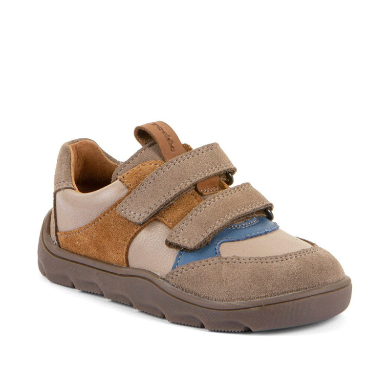 Dětské barefoot tenisky ZERU SPRING BEIGE Froddo G3130297-3 - 28