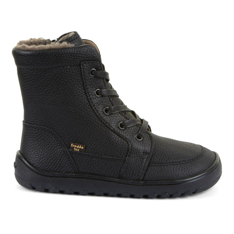 Dětské zimní barefoot boty UP TEX CORE Black Froddo G3160260 - 36