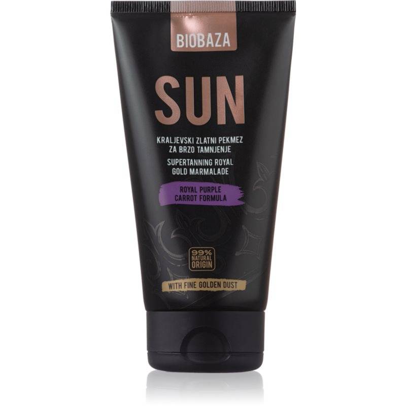 BIOBAZA Sun marmeláda pro rychlé opálení s betakarotenem 150 ml