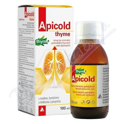 APICOLD Thyme sirup 100 ml