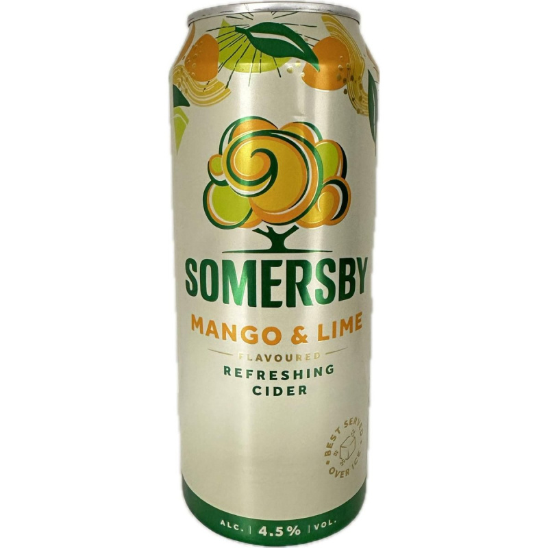 Somersby Cider s příchutí mango a limetky 4,5%