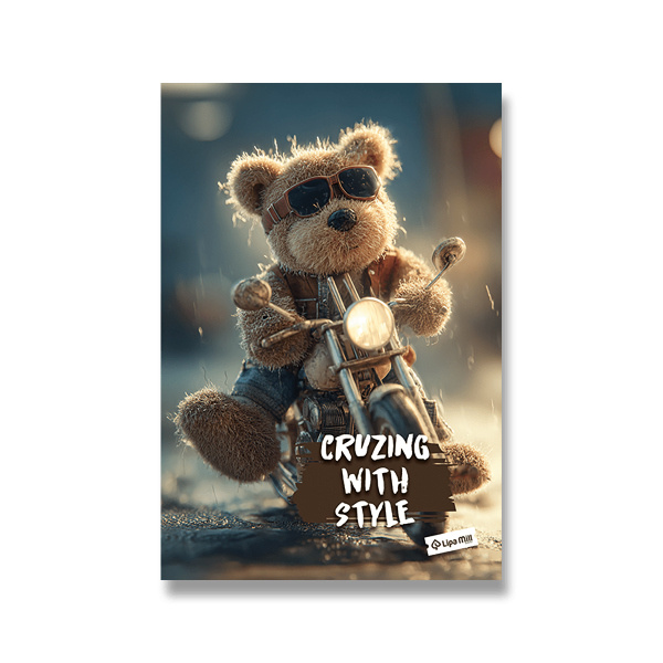 Školní sešit MAR-MAR Premium Teddy Bear 2026 - A4, linkovavý Mar Mar