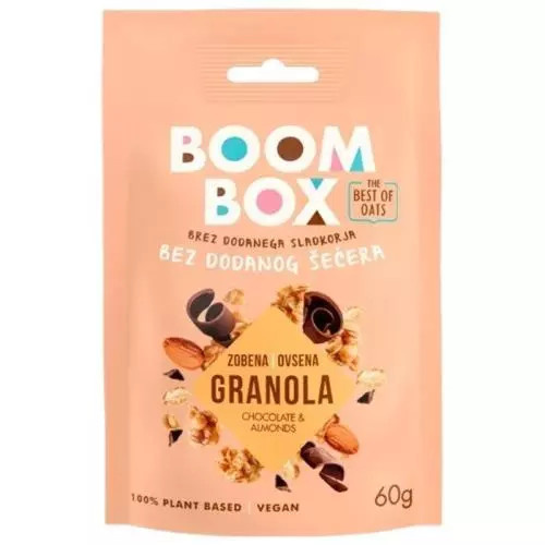 Boom Box granola čokoláda& mandle 60g