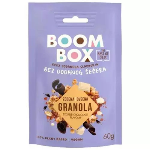Boom Box granola čokoláda dvojitá 60g