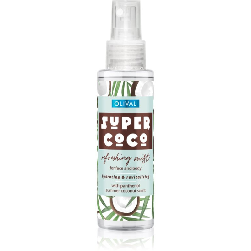 Olival SUPER Coco osvěžující mlha na tělo a obličej 100 ml