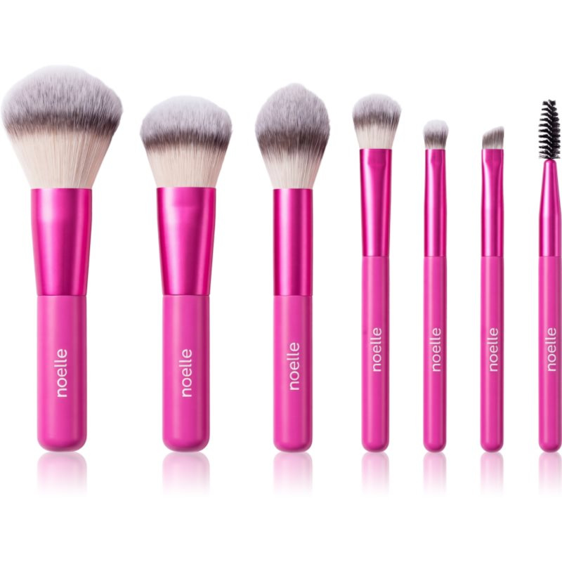 Noelle Pocket Glam Set 7/1 sada štětců s pouzdrem na cesty