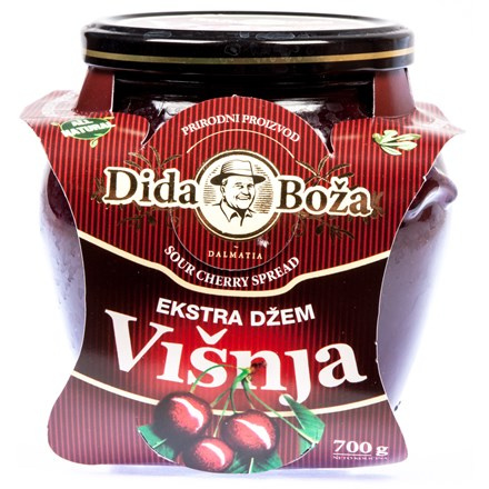 Dida Boža Džem Extra višňový 82 % ovoce 690 g