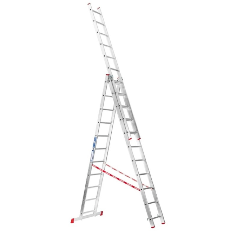Venbos Trojdílný žebřík HOBBY 4411, 3 x 11 příček