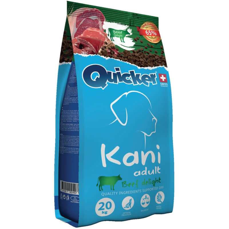 Quicker Kani pro dospělé psy – hovězí