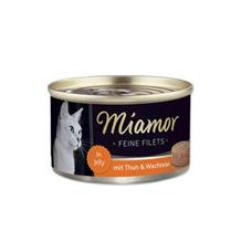 Miamor Cat Filet Konzerva Tuňák+Křepelčí Vejce 100 g