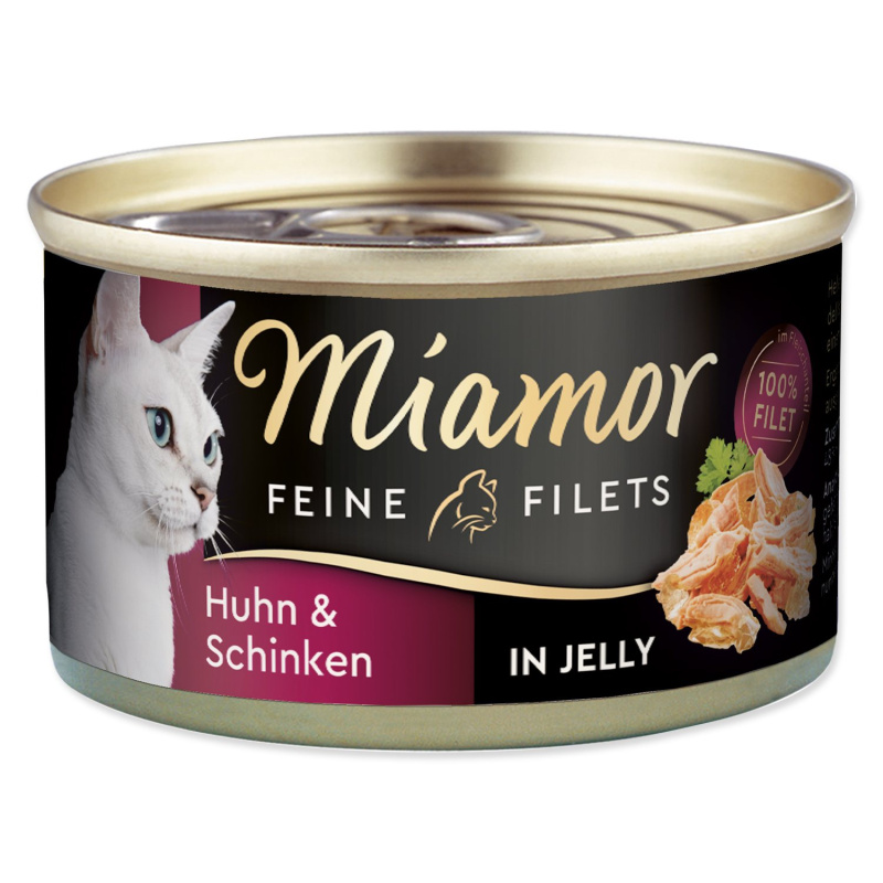 Miamor Cat Filet Konzerva Kuře+Šunka 100 g