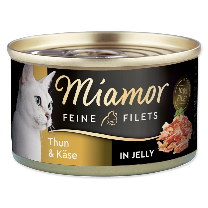 Miamor Cat Filet Konzerva Tuňák+Sýr 100 g