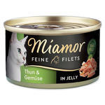 Miamor Cat Filet Konzerva Tuňák+Zelenina 100 g