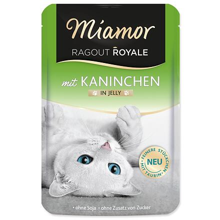 Miamor Cat Ragout Kapsa Králík 100 g