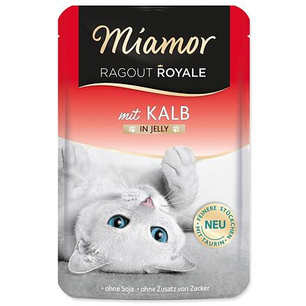 Kapsička MIAMOR Ragout Royale telecí v želé 100 g