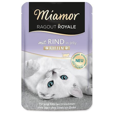 Miamor Cat Ragout Junior Kapsa Hovězí 100 g