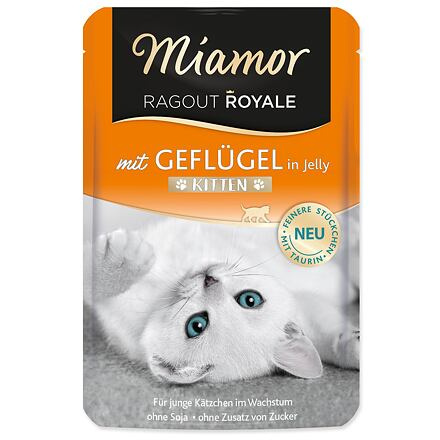 Miamor Cat Kapsa Junior Drůbež 100 g