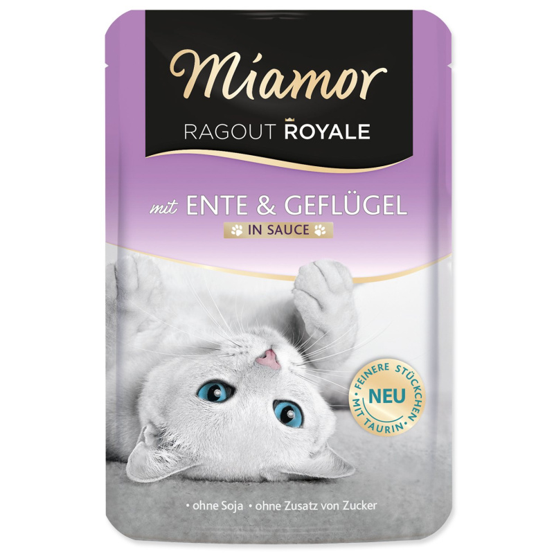 Miamor Cat Ragout kapsa kachna+drůbež ve šťávě 100 g
