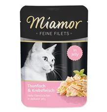 Miamor Cat Filet Kapsa Tuňák+Krab 100 g