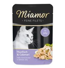 Miamor Cat Filet Kapsa Tuňák+Kalamáry 100 g